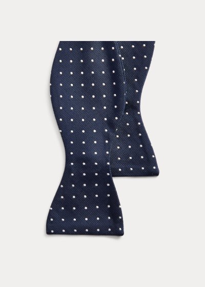 Laços Polo Ralph Lauren Polka-Dot Silk Repp Bow Homem 65037-KMLO